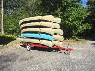 10 pack of canoes