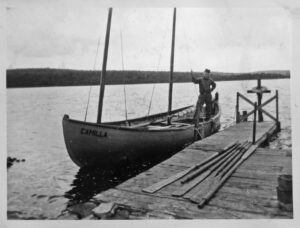 Boat on Lake Tobyhanna