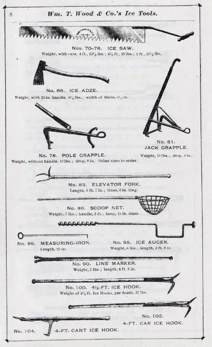 Ice harvesting Tools